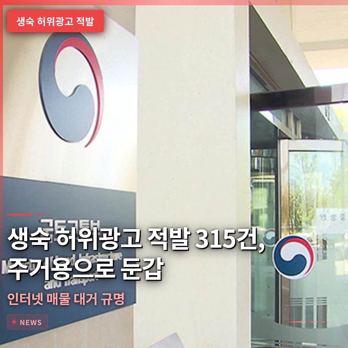 생숙 허위광고 적발 315건, 주거용으로 둔갑한 인터넷 매물 대거 규명