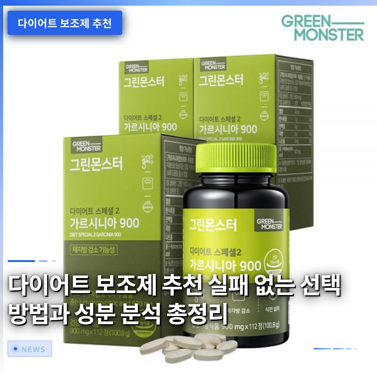 다이어트 보조제 추천 실패 없는 선택 방법과 성분 분석 총정리