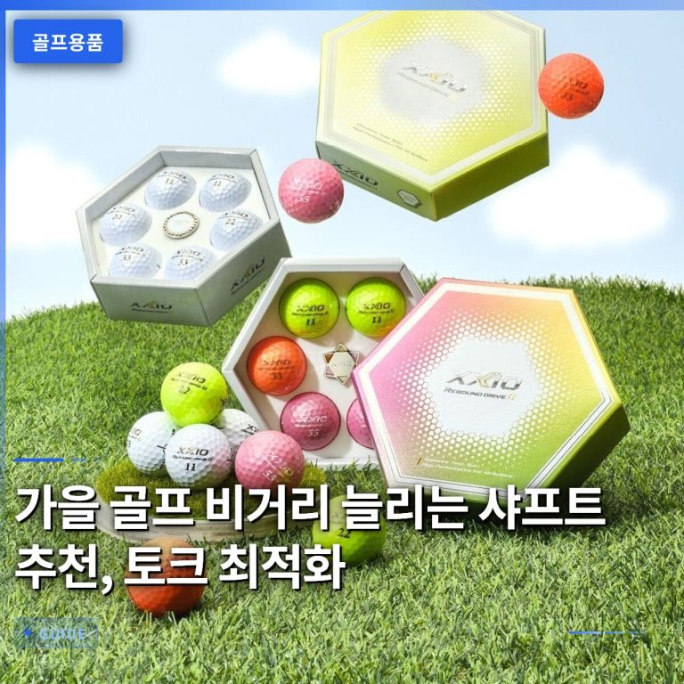 가을 골프 비거리 늘리는 샤프트 추천, 토크 최적화