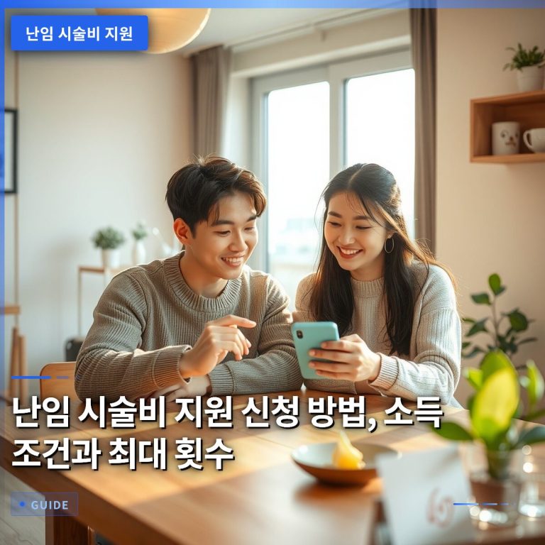난임 시술비 지원 신청 방법, 소득 조건과 최대 횟수