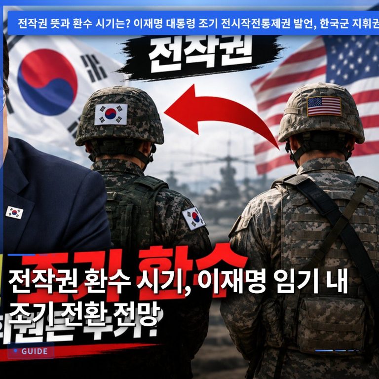 전작권 환수 시기, 이재명 임기 내 조기 전환 전망
