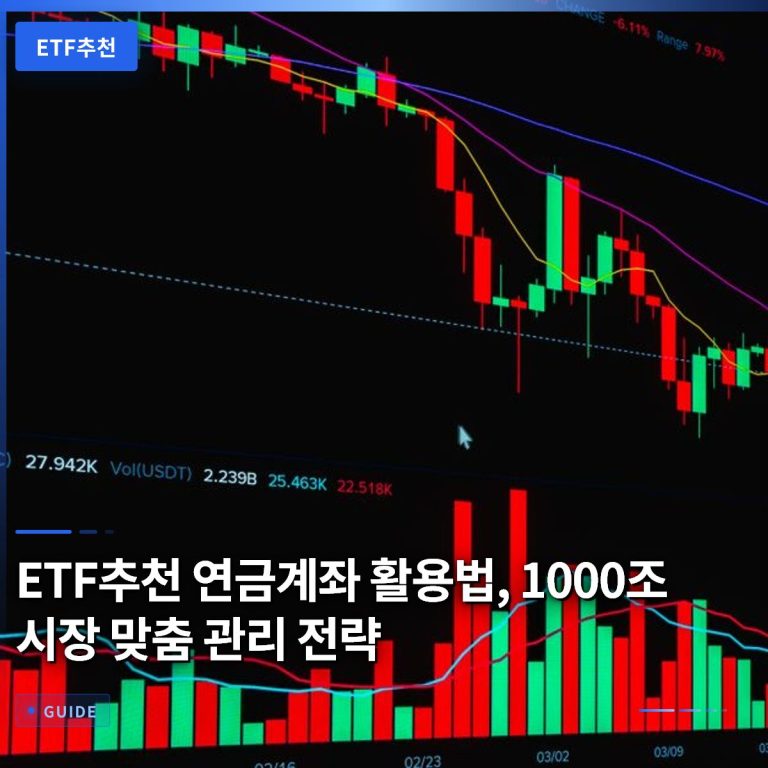 ETF추천 연금계좌 활용법, 1000조 시장 맞춤 관리 전략